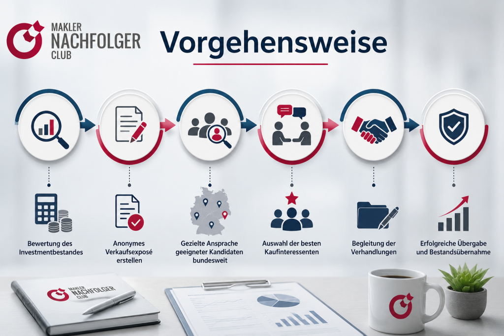 Vorgehensweise um einen Nachfolger für Ihren Investmentbestand zu finden