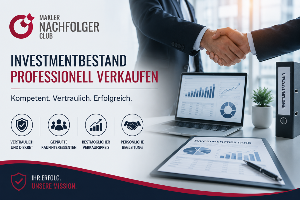Investmentbestand professionell verkaufen